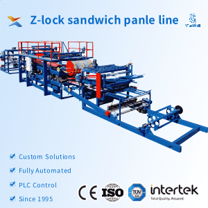 zlock sandwich panel line