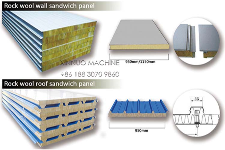 mineral wool sandwich panel production line