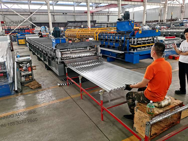 oluklu sac makinası