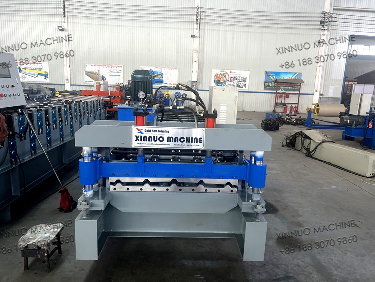 ibr chromadek roofing forming machine