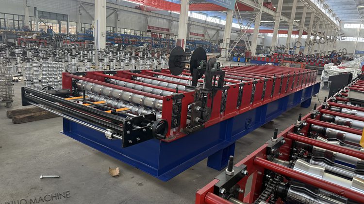 ibr roof sheeting machine