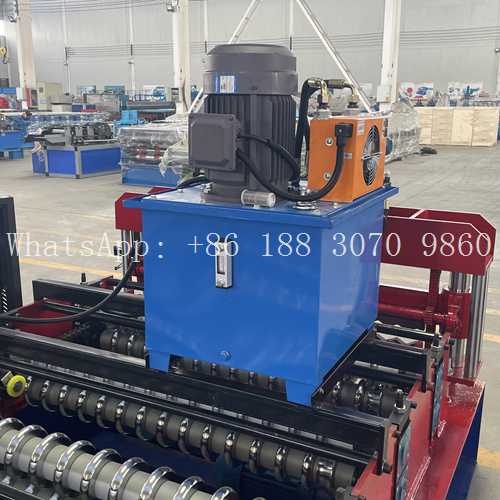 maquina de fabrica telha de zinco