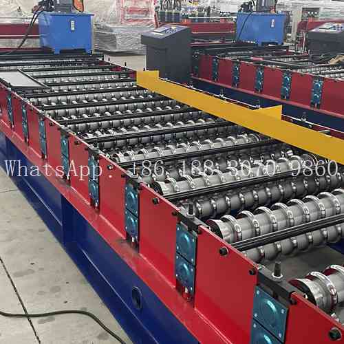 maquina de fabrica telha de zinco