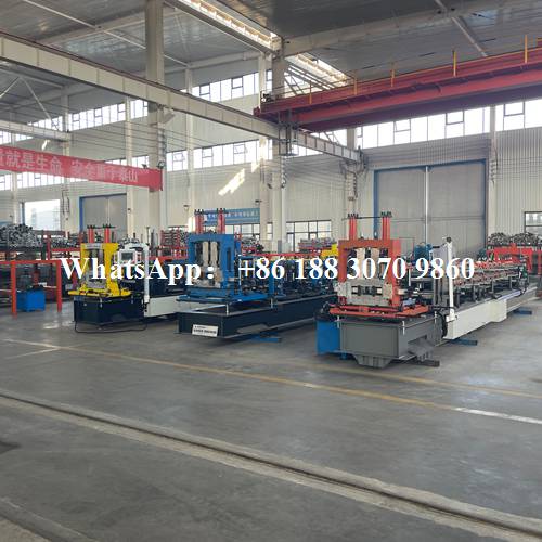 automatic c purlin roll forming machine