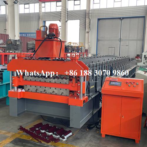 maquina de fabricar telha trapezoidal