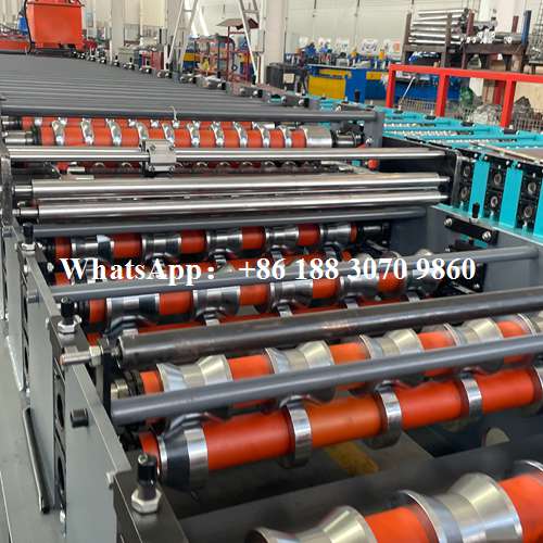 Maquina de fabricar telha ondulada