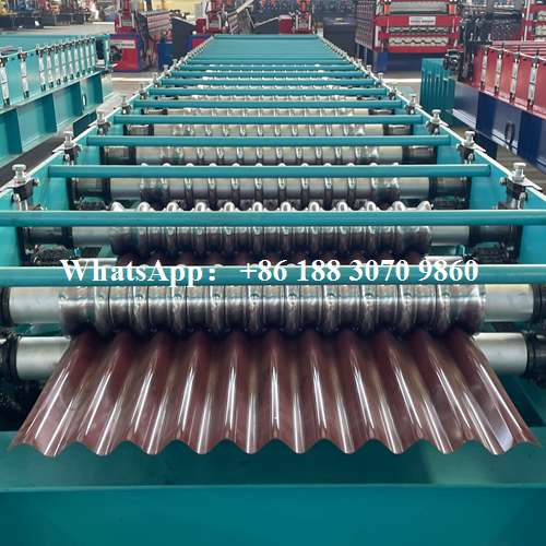 maquina para fabricar lamina acanalada