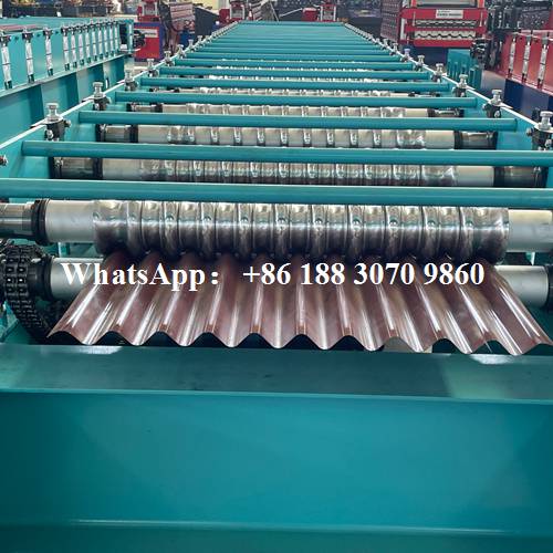 Roladora de lamina acanalada