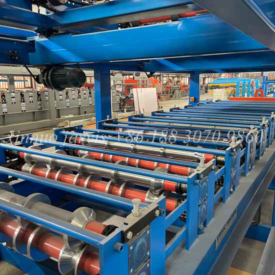 mineral wool sandwich panel line