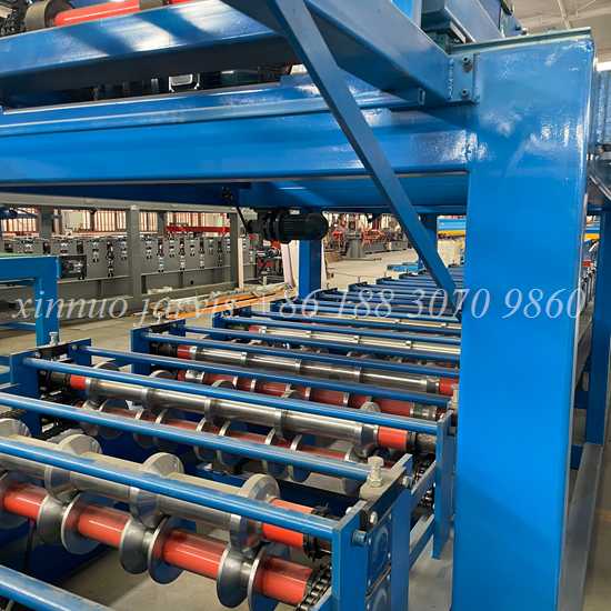 mineral wool sandwich panel production line