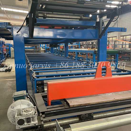 mineral wool sandwich panel production line