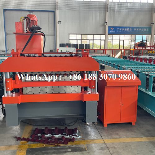 ibr roof sheeting machine
