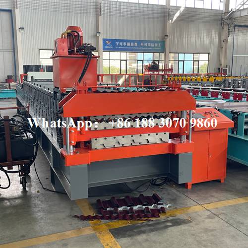 ibr roof sheeting machine