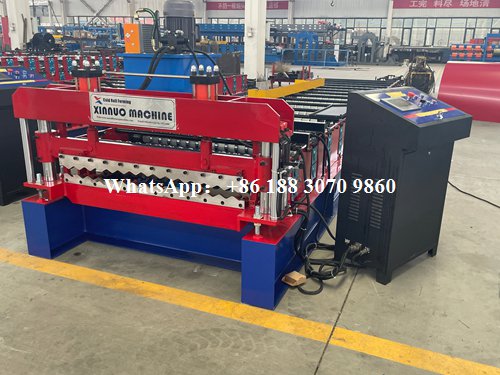 corrugated sheet making machine