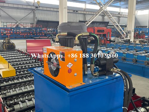 corrugated sheet making machine