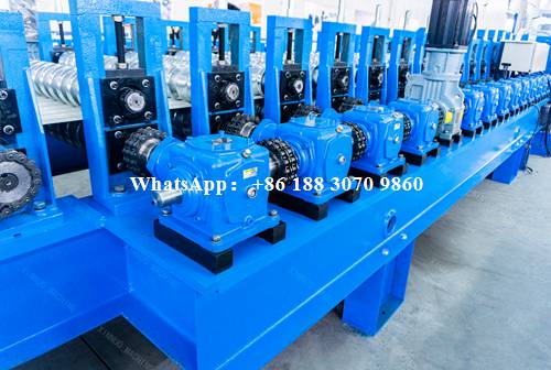 corrugated iron machine