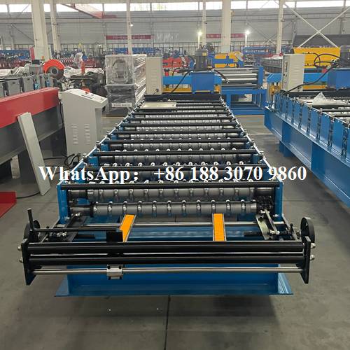 corrugated roof machine