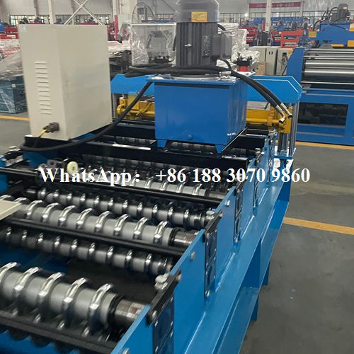 corrugated roof machine