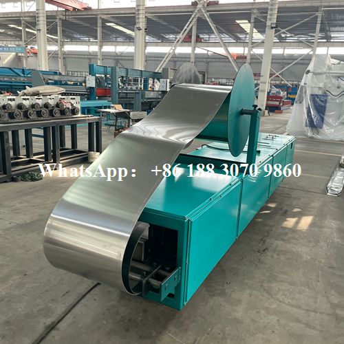 6 seamless gutter machine decoiler system coil holder feeding unit