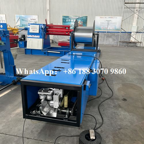 continuous gutter machine main body portable roll forming equipment