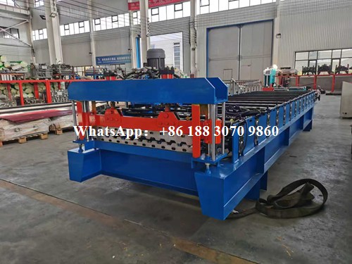 ibr roof sheet forming machine main body roll forming structure