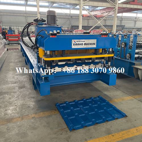 glazed tile roll forming machine main body roll forming system
