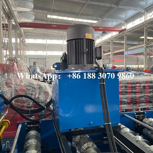 glazed tile roll forming machine hydraulic oil tank system