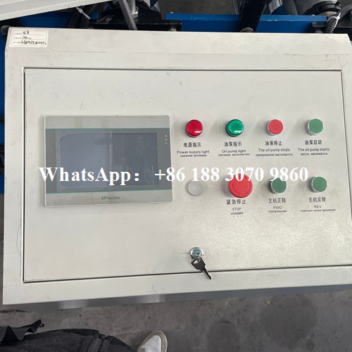 glazed sheet roll forming machine plc control system