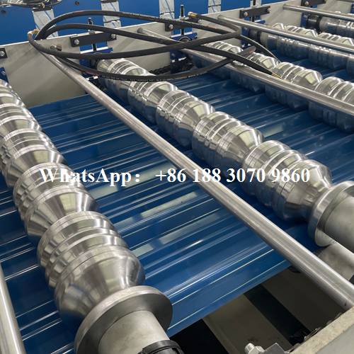 glazed tile making machine roller system precision forming
