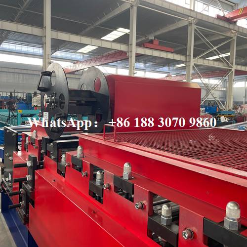 double layer forming machine scrap collection system waste handling