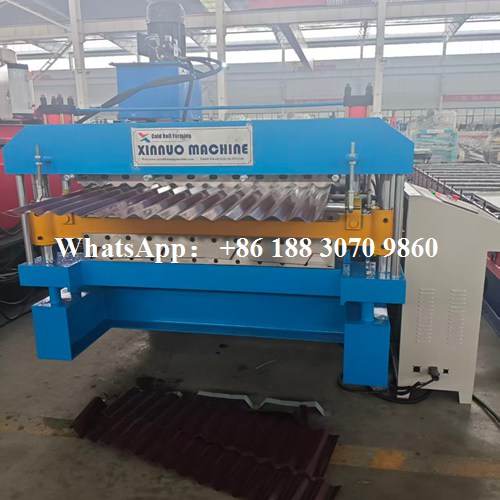 double layer machine main body roll forming system IBR 686 762