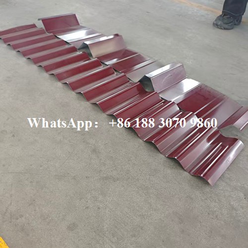 double layer machine IBR 686 762 corrugated finished products