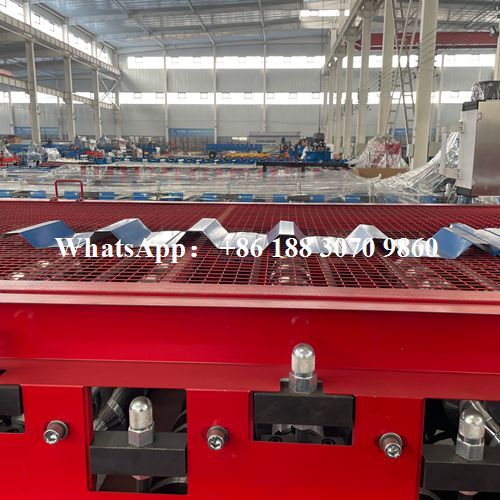 double layer roofing sheet roll forming machine NR12 safety sensor system
