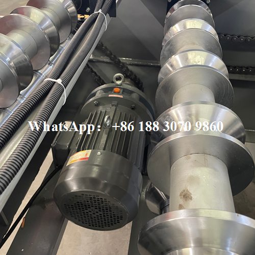 ibr sheeting machine electric motor driving system