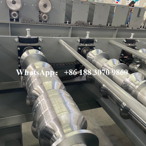 ibr sheeting machine heat treated rollers system