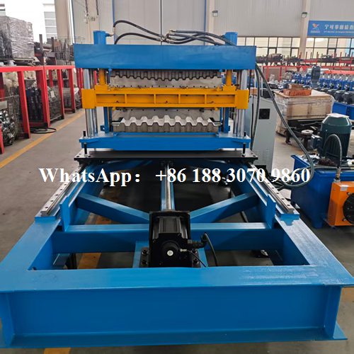 tracking shear double-layer roll forming machine servo motor system