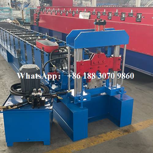 ridge cap roll forming machine main body production line system