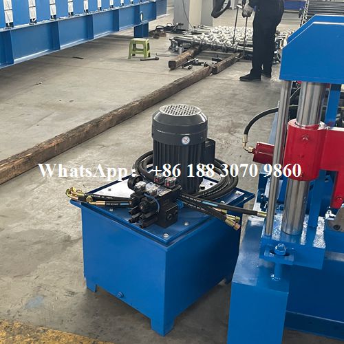 ridge cap roll forming machine hydraulic oil tank system
