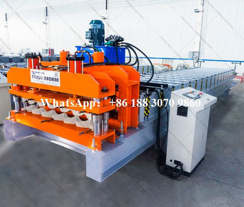 metal roof tile making machine hydraulic pump station oil tank system