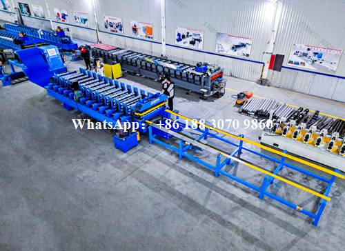 roof tile forming machine automatic stacking system finished products