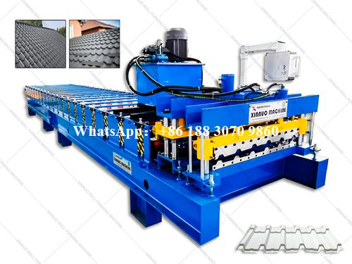 roof tile roll forming machine plc control system automatic operation
