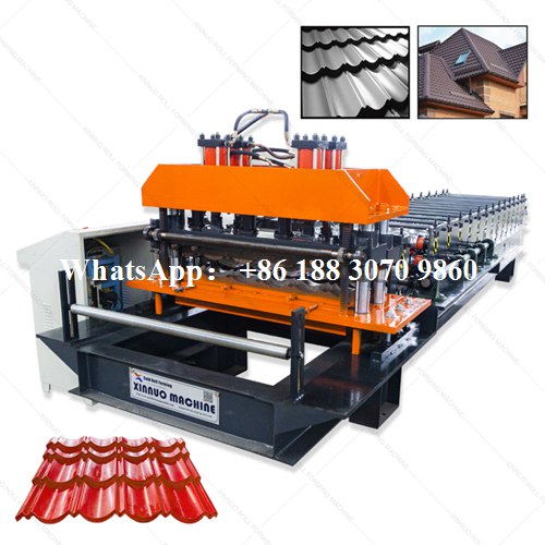 tile forming machine flower cut glazed tile production system
