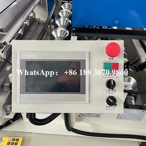curving machine plc automatic control system