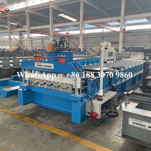 IBR roof sheeting machine for sale South Africa front view production line