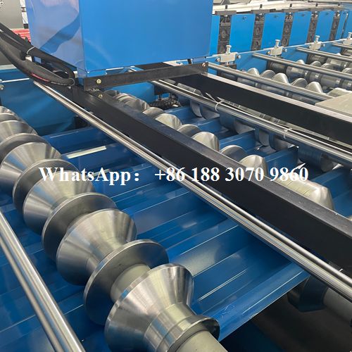IBR roof sheeting machine forming rollers for South Africa market