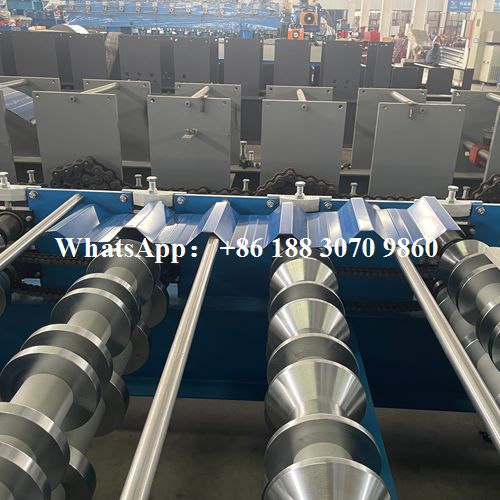 IBR roof sheeting machine finished roofing sheet product South Africa