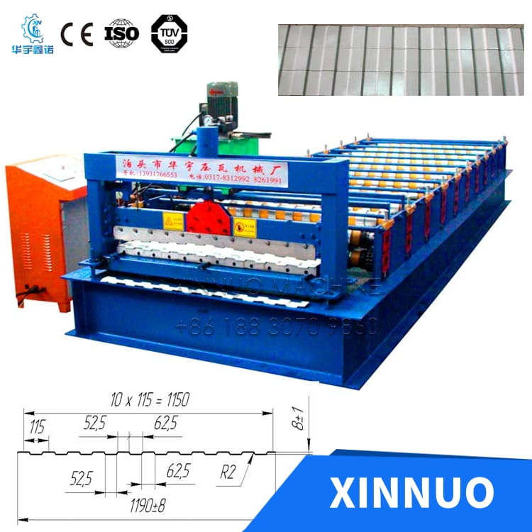 C8 станок для производства кровельных листов | Xinnuo Machinery - Высококачественные Профилегибочные Станы