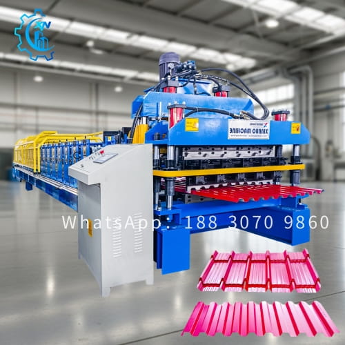 Falc masina za lim u obliku crepa i trapezni lim T18