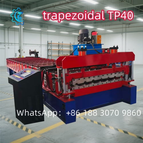 maquina de fabricar telhas trapezoidal TP40
