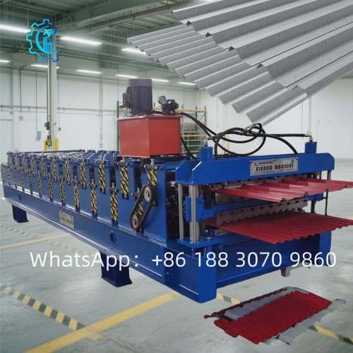 maquina de telha de zinco fabricar telha trapezoidal